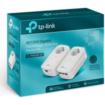 TP-Link TL-PA8033P KIT adattatore di rete PowerLine 1300 Mbit/s Collegamento ethernet LAN Bianco 2 pz, PowerLAN
