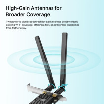TP-Link Archer TX20E Interno WLAN / Bluetooth 1800 Mbit/s, Adattatore Wi-Fi