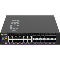 Netgear M4350-12X12F Gestito L3 10G Ethernet (100/1000/10000) 1U Nero, Interruttore