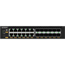 Netgear M4350-12X12F Gestito L3 10G Ethernet (100/1000/10000) 1U Nero, Interruttore