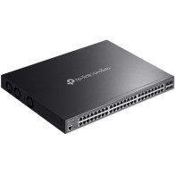 TP-Link Omada SG3452XP switch di rete Gestito L2+ Gigabit Ethernet (10/100/1000) Supporto Power over Ethernet (PoE) 1U Nero, Int