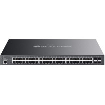 TP-Link Omada SG3452XP switch di rete Gestito L2+ Gigabit Ethernet (10/100/1000) Supporto Power over Ethernet (PoE) 1U Nero, Int