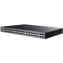 TP-Link Omada SG3452XP switch di rete Gestito L2+ Gigabit Ethernet (10/100/1000) Supporto Power over Ethernet (PoE) 1U Nero, Int