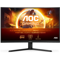 AOC G4 CQ32G4VE Monitor PC 80 cm (31.5") 2560 x 1440 Pixel Quad HD LCD Nero, Grigio, Monitor di gioco