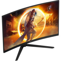 AOC G4 CQ32G4VE Monitor PC 80 cm (31.5") 2560 x 1440 Pixel Quad HD LCD Nero, Grigio, Monitor di gioco