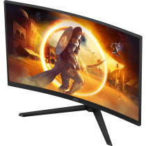 AOC G4 CQ32G4VE Monitor PC 80 cm (31.5") 2560 x 1440 Pixel Quad HD LCD Nero, Grigio, Monitor di gioco