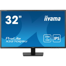 iiyama ProLite X3270QSU-B1 Monitor PC 80 cm (31.5") 2560 x 1440 Pixel Wide Quad HD LED Nero, Monitor LED