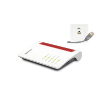 FRITZ!Box 7530 AX router wireless Gigabit Ethernet Dual-band (2.4 GHz/5 GHz) 3G Bianco