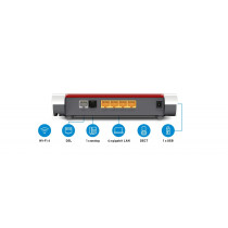 FRITZ!Box 7530 AX router wireless Gigabit Ethernet Dual-band (2.4 GHz/5 GHz) 3G Bianco