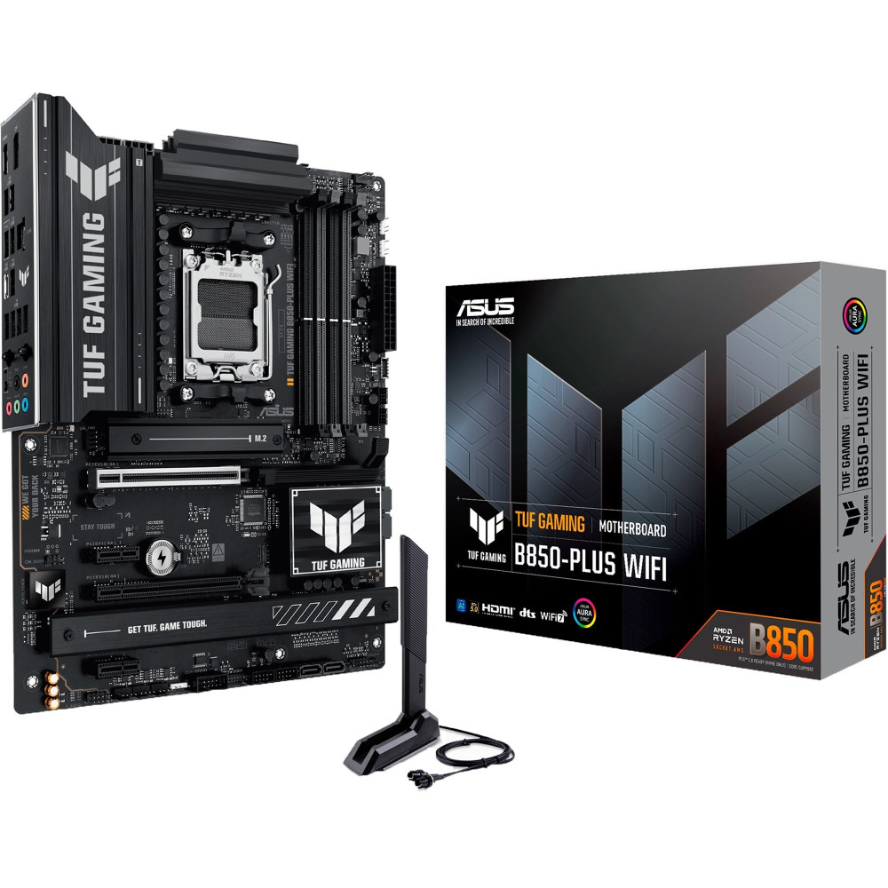 ASUS TUF GAMING B850-PLUS WIFI AMD B850 Socket AM5 ATX, Scheda madre