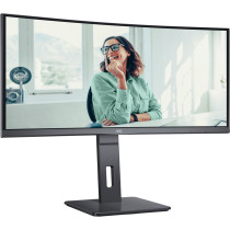AOC CU34P3CV Monitor PC 86,4 cm (34") 3440 x 1440 Pixel UltraWide Quad HD LED Nero, Monitor LED