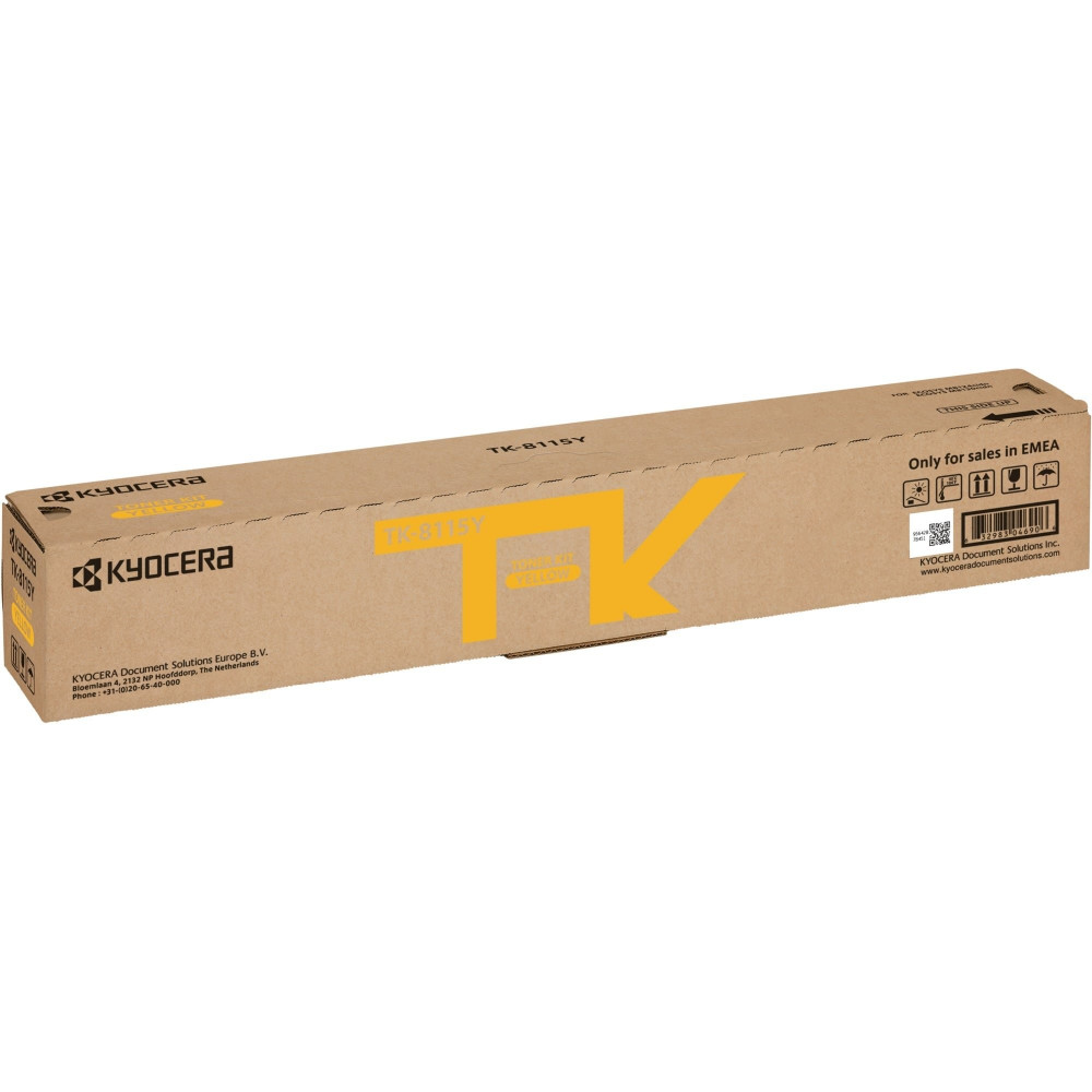 Kyocera TK-8115Y cartuccia toner 1 pz Originale Giallo