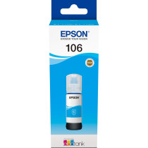 Epson 106 EcoTank Cyan ink bottle, Inchiostro