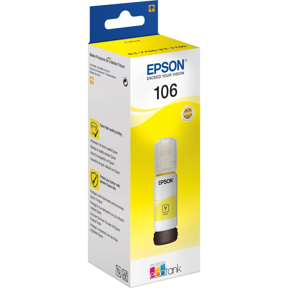 Epson 106 EcoTank Yellow ink bottle, Inchiostro