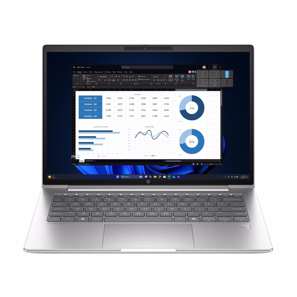 HP NB PROBOOK 4 G1I 14 ULTRA 7-255U 16GB 512GB 14 WIN 11 PRO 3YW