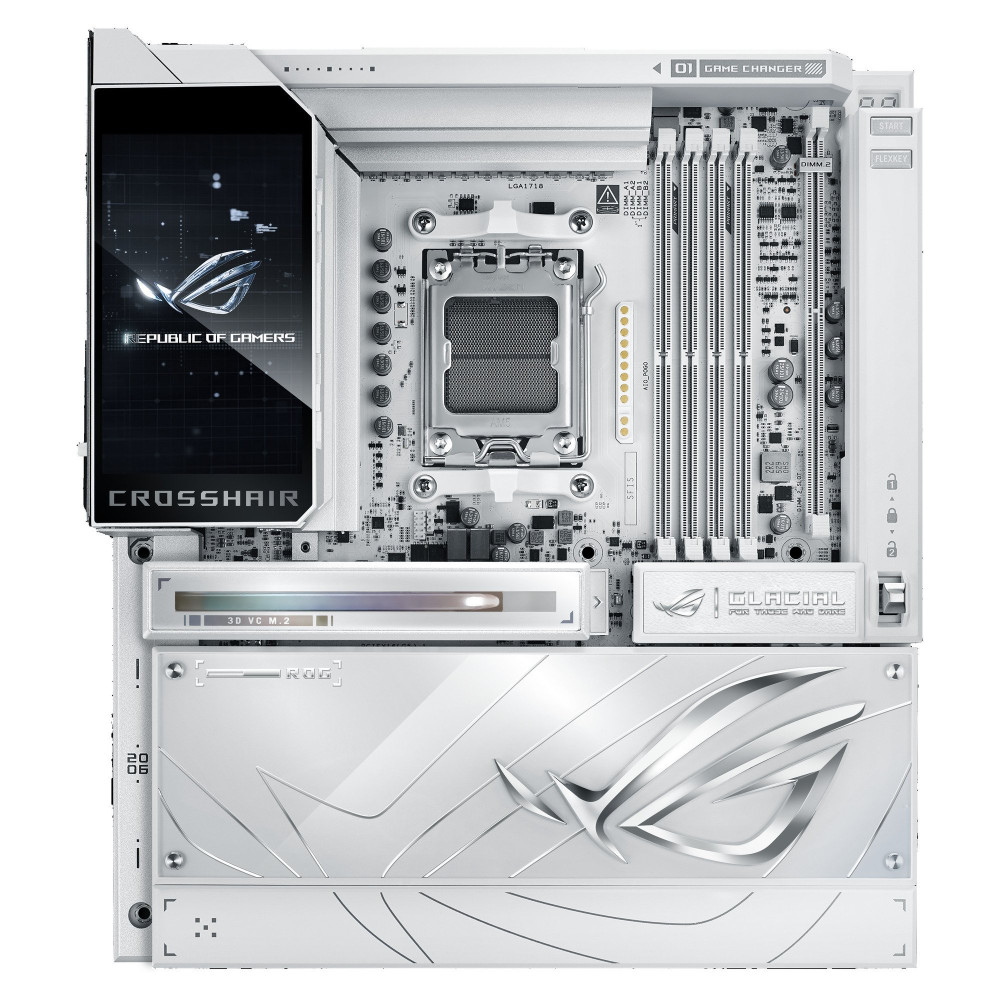 ASUS ROG CROSSHAIR X870E GLACIAL, Scheda madre