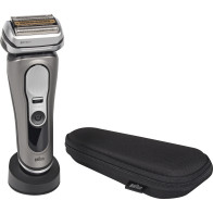 Braun Series 9 Pro+ 9615S Rasoio Trimmer Nero, Grigio