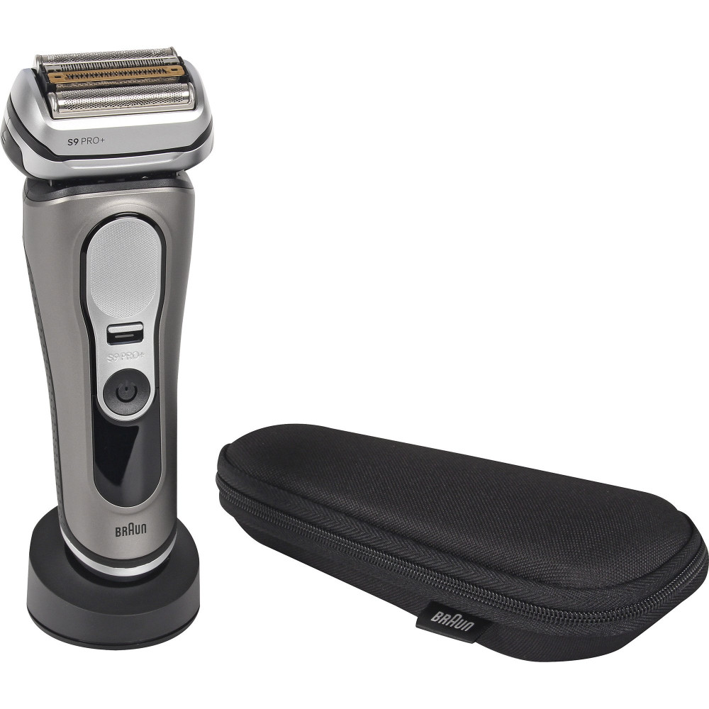 Braun Series 9 Pro+ 9615S Rasoio Trimmer Nero, Grigio