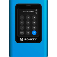 Kingston IronKey 3840GB Vault Privacy 80 XTS-AES 256-bit SSD esterno crittografato, Disco a stato solido