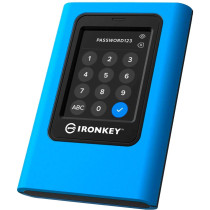 Kingston IronKey 3840GB Vault Privacy 80 XTS-AES 256-bit SSD esterno crittografato, Disco a stato solido