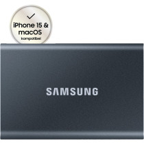 Samsung Portable SSD T7 2 TB USB tipo-C 3.2 Gen 2 (3.1 Gen 2) Grigio, Disco a stato solido