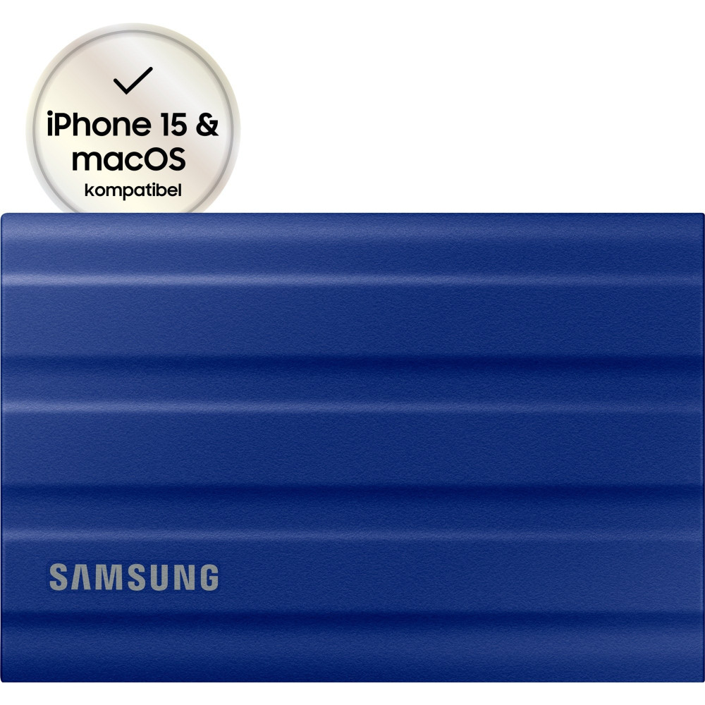 Samsung MU-PE2T0R 2 TB USB tipo-C 3.2 Gen 2 (3.1 Gen 2) Blu, Disco a stato solido