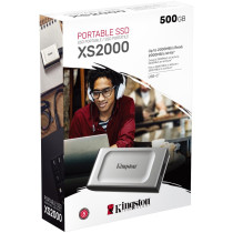 Kingston 500G SSD portatile XS2000, Disco a stato solido