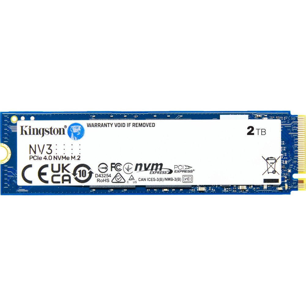 Kingston 2000G NV3 M.2 2280 NVMe SSD, Disco a stato solido