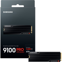 Samsung 9100 PRO Heatsink PCIe® 5.0 NVMe™ M.2 SSD - 4 TB, Disco a stato solido