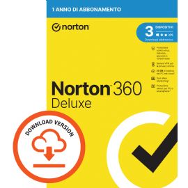 NORTON 360 DELUXE 25GB IT 1 USER 3 DEVICE 1Y ATTACH VECCHIO CODICE 21409821 - 21429480