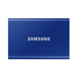 SAMSUNG SSD ESTERNO T7 500GB USB 3.2 BLU R/W 1050/1000 - MU-PC500H⁄WW