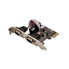 DIGITUS SCHEDA PCI EXPRESS CON 2PORTE SERIALI 9 POLI - DS30000