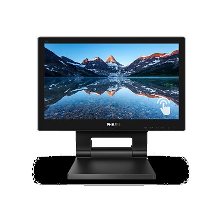 PHILIPS MONITOR TOUCH 15,6 1366x768, IP54, 1O PUNTI TOCCO, VGA/DVI/DP/HDMI, MULTIMEDIALE - 162B9T