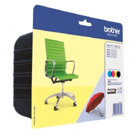 BROTHER CART INK 4 COLORI BK/Y/M/C PER MFC-J5320DW/J5620DW/J5320DW DURATA 2400 PAGINE X COLORE - LC229XLVALBP