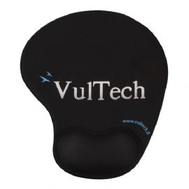 VULTECH MOUSEPAD TAPPETINO PER MOUSE ERGONOMICO MP-02N NERO CON GEL - MP-02N