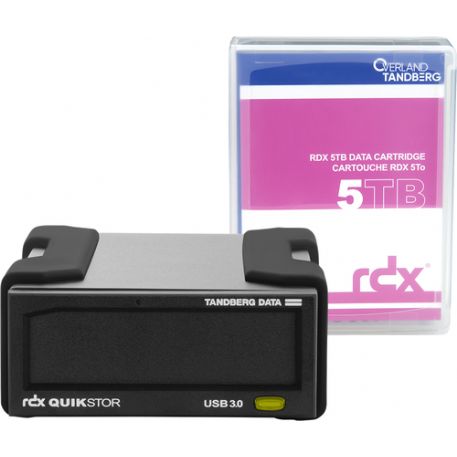 TANDBERG CARTUCCIA RDX SSD BACKUP 5TB USB3+ - 8882-RDX