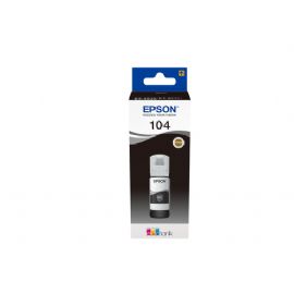 EPSON FLACONE ECOTANK NERO 65ML, 104 - C13T00P140