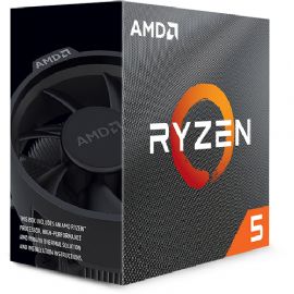AMD CPU RYZEN 5, 5600, AM4, 4.40GHz 6 CORE, CACHE 35MB, 65W WRAITH STEALTH COOLER - 100-100000927BOX