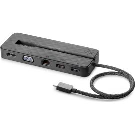 HP DOCKING STATION USB-C MINIDOCK BLACK HDMI VGA LAN 2USB - 1PM64AA