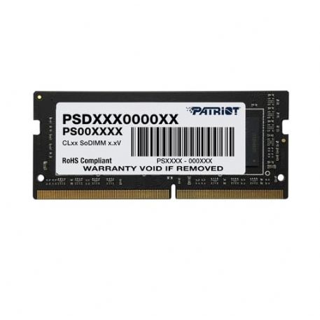 PATRIOT RAM SODIMM 4GB DDR4 2666MHZ - PSD44G266681S