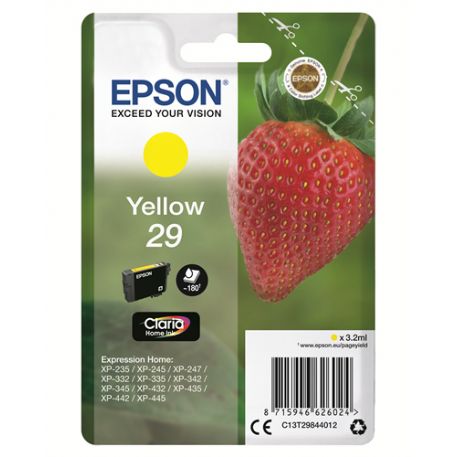 EPSON CART. INK GIALLO SERIE FRAGOLA - C13T29844012