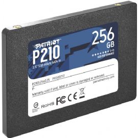PATRIOT SSD INTERNO P210 256GB 2,5 SATA 6GB/S R/W 500/400 - P210S256G25