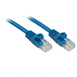 LINDY CAVO DI RETE CAT. 6U/UTP BASIC CONNETTORE RJ45 NON SCHERMATO GUAINA IN PVC 0.3 MT BLU - 48170