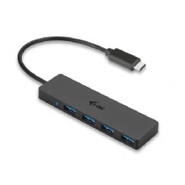 I-TEC HUB 4 PORTE USB-C 3.1 COLORE NERO - C31HUB404