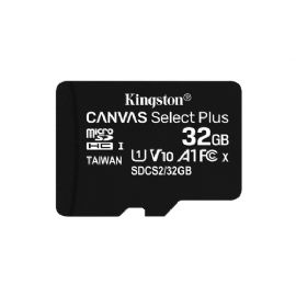 KINGSTON MICRO SDHC 32GB CANVAS SELECT 80R CL10 UHS-I CON ADATTATORE SD - SDCS2⁄32GB