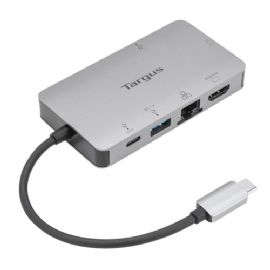 TARGUS DOCKING STATION USB-C DP ALT MODE SINGLE VIDEO 4K HDMI/VGA CON PASS-THRU POWER DELIVERY DA 10 - DOCK419EUZ