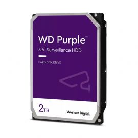WESTERN DIGITAL HDD PURPLE 2TB 3,5 5400RPM SATA 6GB/S BUFFER 256MB - WD22PURZ