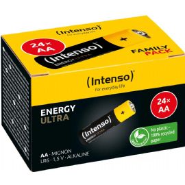 INTENSO BATTERIE ALCALINE ENERGY ULTRA AA LR6 24PCS PAPER BOX - 7501824