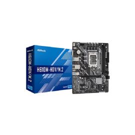 ASROCK MB H610, H610M-HDV, LGA1700, 2DDR4, mATX - H610M-HDV