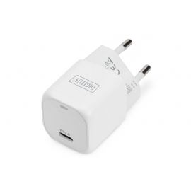 DIGITUS MINI ADATTATORE DI RICARICA USB-C 20W PD 3,0 BIANCO - DA10060